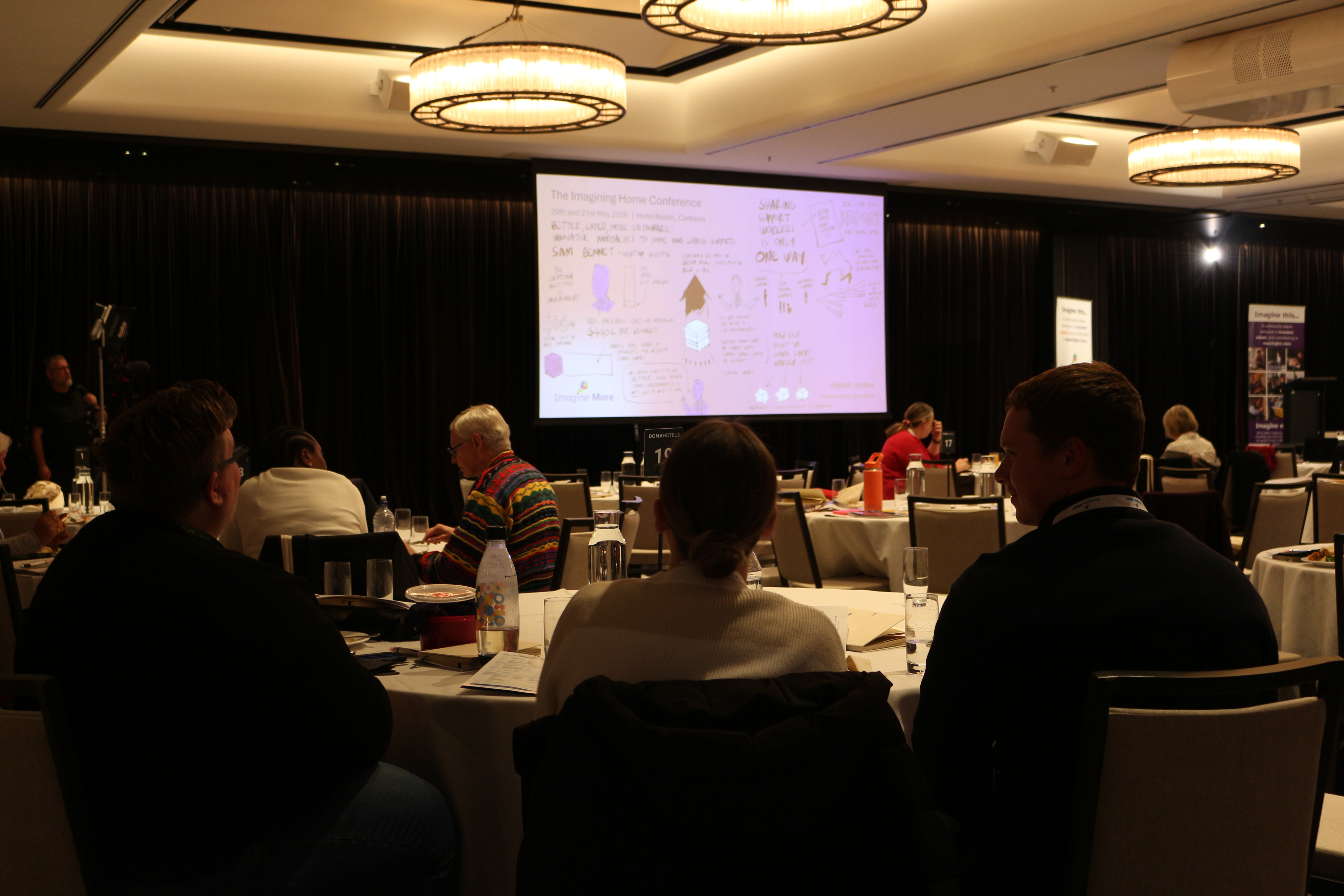 A session at the Imagining Home Conference
